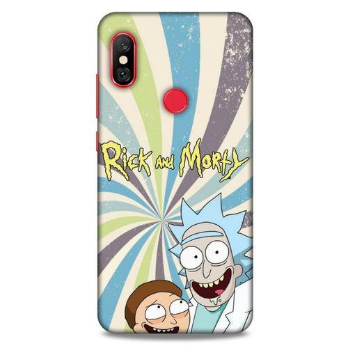 Xiaomi Mi A2 Lite Uyumlu Kılıf Rick And Morty (3) Kapak President Morty