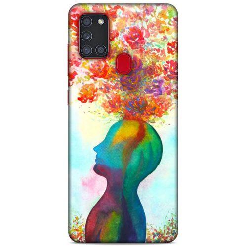 Lopard Samsung Galaxy A21s Uyumlu Kılıf Manipülasyon ☻ (46) Core Armor Kılıf Desenli
