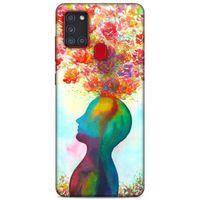 Lopard Samsung Galaxy A21s Uyumlu Kılıf Manipülasyon ☻ (46) Core Armor Kılıf Desenli