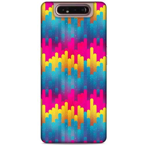 Geometrix 12 Samsung Galaxy A80 Kılıf Silikon Kapak