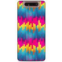Geometrix 12 Samsung Galaxy A80 Kılıf Silikon Kapak
