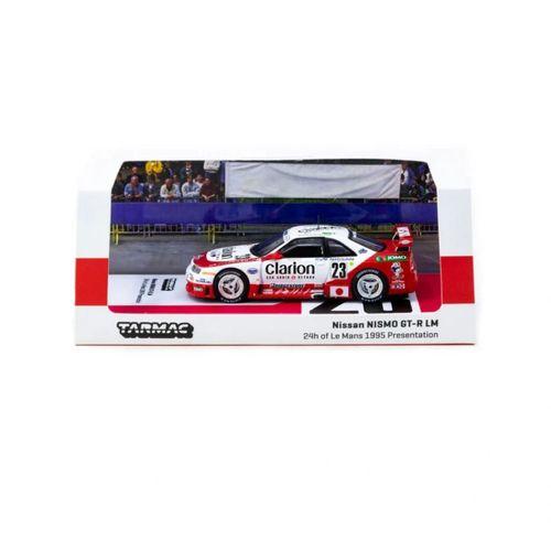 Eğitici Oyuncak Tarmac Works 1/64 Nissan NISMO GT-R LM 24h of Le Mans 1995 Presentation #23