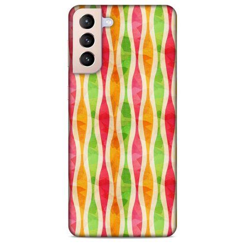 Lopard Samsung Galaxy S21 Plus Uyumlu Kılıf Geometrix (52) Kabı