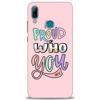 Huawei P Smart 2019 Kılıf HD Baskılı Kılıf - Who You + Tam Ekran Koruyucu