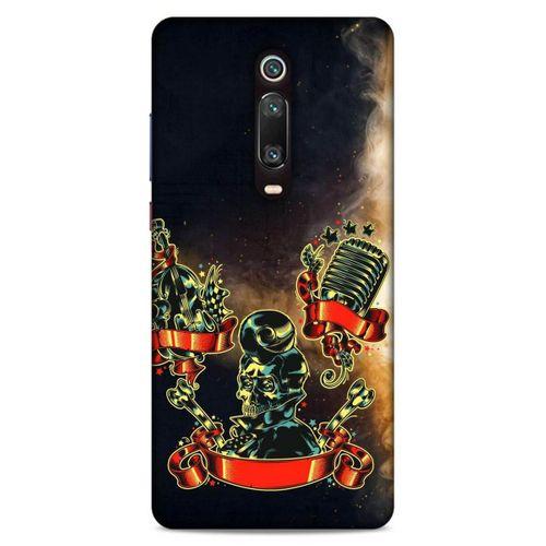 Lopard Xiaomi Redmi K20 Uyumlu Kılıf Tattoo's (16) Kalın Kılıf Karışık