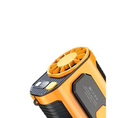 Turbo Mini Fan – Dijital Ekranlı, Sessiz & Şarjlı Serinlik!