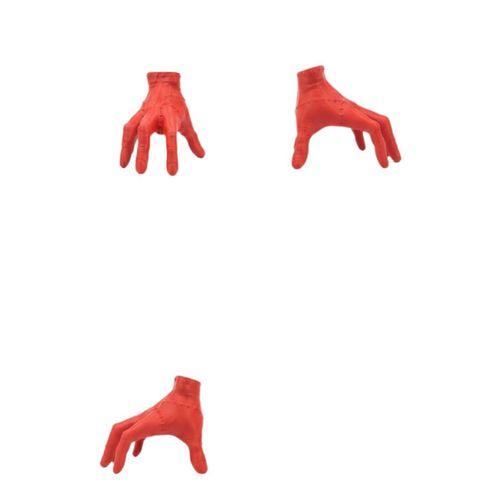 3d Kırmızı El Biblo 17x16 Cm Sanatsal Ve Dikkat Çekici Dekor