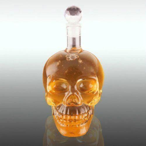 Crystal Head Kuru Kafa Cam Şişe 350 Ml