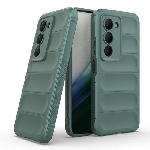 Xiaomi Redmi 15 Kılıf Esnek TPU Oyuklu Arka Yüzey Tasarımlı Zore Etnik Silikon Kapak