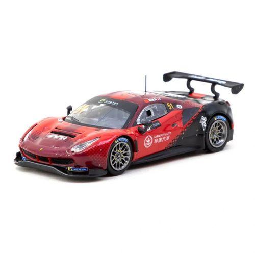 1/64 Ferrari 488 GT3 Macau GT Cup 2022 Harmony Racing Model Araç