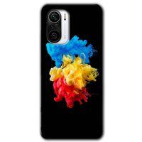 Xiaomi Redmi K40 HD Baskılı Kılıf + 9D Tam Ekran Koruyucu - Black 1