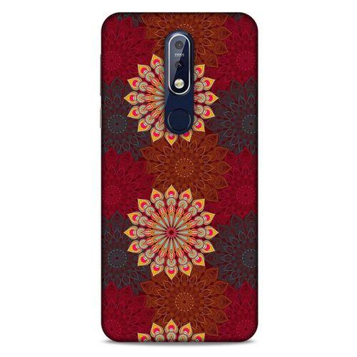 Ethnic Culture (27) Nokia 7.1 Kılıf Silikon Kapak Desenli