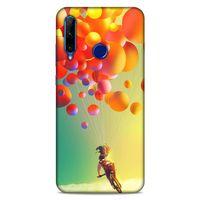 Lopard Huawei Y6P Uyumlu Kılıf Manipülasyon ☻ (39) Liquid Crystal Kılıf Baskılı