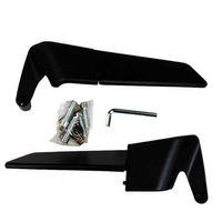 SEVGENT Siyah H2 Yarasa Katlanır Ayna Tek Delikli Model