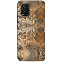 Mermer Desenli (8) Tema Baskılı Kılıf Açık Kahverengi Xiaomi Mi 10 Lite Kılıf