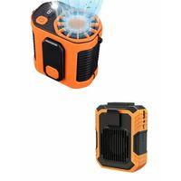 Turbo Mini Fan – Dijital Ekranlı, Sessiz & Şarjlı Serinlik!