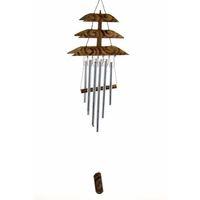 Bambu Metal Çanlı Rüzgar Çanı Repot-4