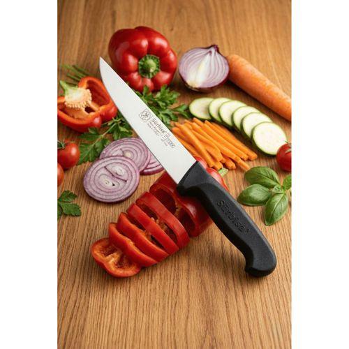Sürmene Günlük Mutfak Şef Bıçağı Sebze Meyve için Pratik Paslanmaz Çelik Bıçak 25 Cm Sürbisa 61102