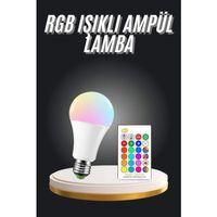 Ambiyans Aydınlatma Rgb Led Lamba Kumandalı Renk Değiştirebilen