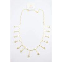 Yıldız Sallantılı Kolye - Altın