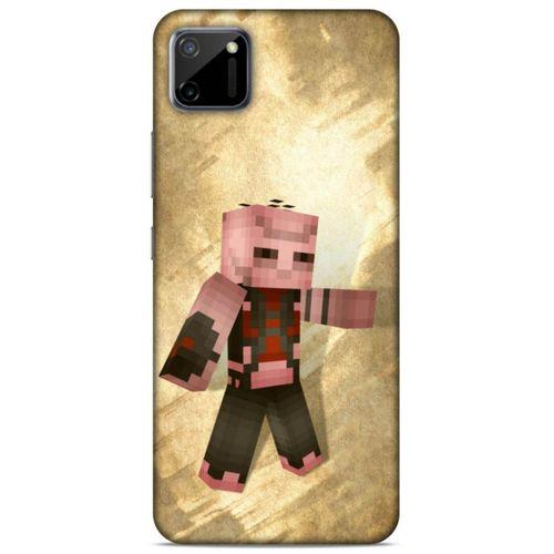 Lopard Oppo Realme C11 Uyumlu Kılıf PiXel (40) Fit Silikon Kılıf Saint Row