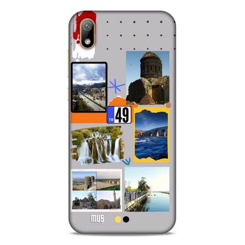 Lopard Huawei Y5 2019 Uyumlu Kılıf Şehirli ※ (49) Muş Ultra Silikon Kılıf