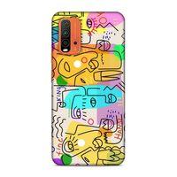 Xiaomi Redmi 9T Uyumlu Kılıf Face'X 50 Shockproof Kılıf Karışık