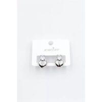 Kalp Küpe - Gümüş