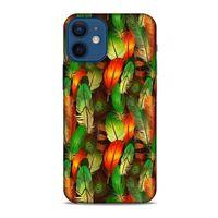 Apple iPhone 12 Mini Kılıf Desenli Özel Seri Tüyler (1) Kılıfı