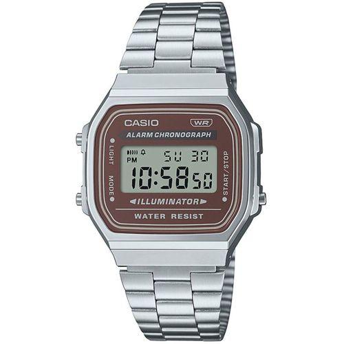 Casio A168WA-5AYDF Quartz Çelik Gri Plastik Kasa 36 mm Kadın Kol Saati