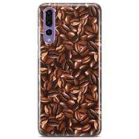 Huawei P20 Pro Kılıf Çekirdek Kahve Arka Kapak Koruma Desenli Full Koruyucu