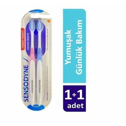 Sensodyne Günlük Bakım Diş Fırçası Yumuşak 1+1