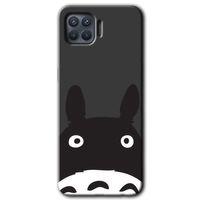 OPPO Oppo Reno 4 Lite Kılıf HD Desen Baskılı Arka Kapak - Şaşkın Eşek