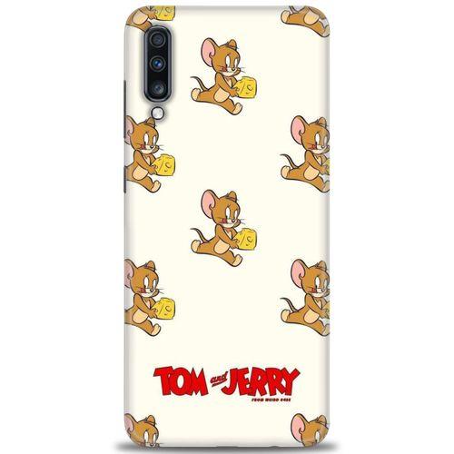 Samsung Galaxy A70 Kılıf HD Baskılı Kılıf - Jerry + Tam Ekran Koruyucu