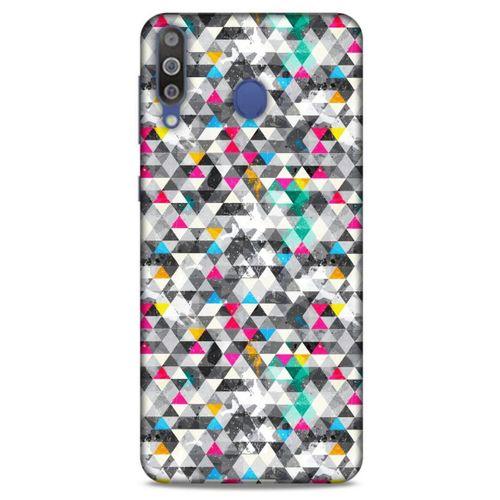 Geometrix 03 Samsung Galaxy M30 Kılıf Silikon Kapak