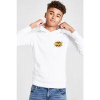 Big Bang Theory Bang Logo Beyaz Çocuk 3ip Kapşonlu  Sweatshirt