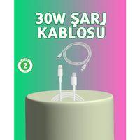 Orijinal Kalite 30w Type-c Lightning Hızlı Şarj Kablosu – 1.2m Dayanıklı