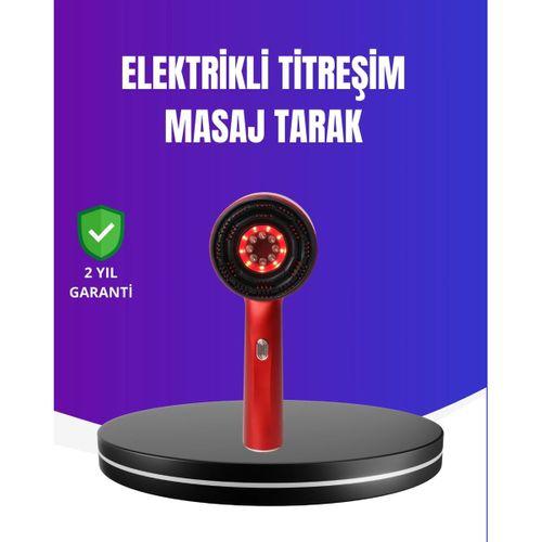 Kırmızı Işık Terapi Özellikli Saç Derisi Masaj Tarak Anti Dökülme