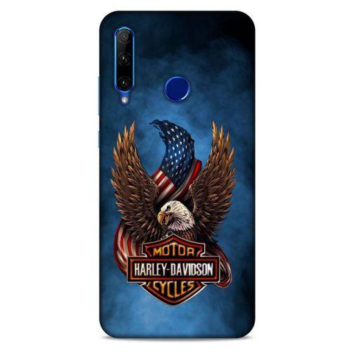 Huawei Y6P Uyumlu Kılıf Motorsiklet (2) Kabı Harley Davidson