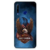 Huawei Y6P Uyumlu Kılıf Motorsiklet (2) Kabı Harley Davidson