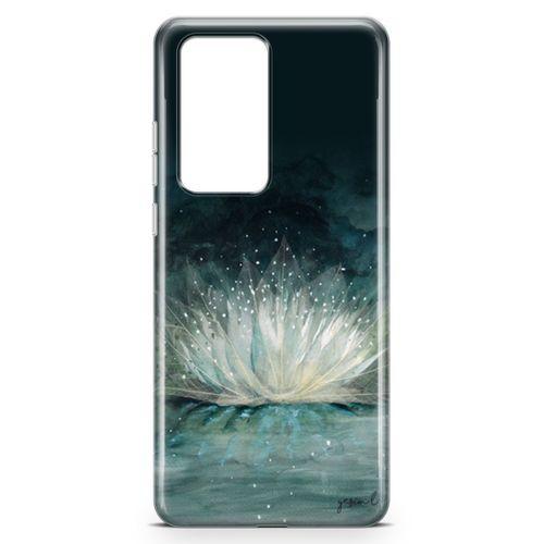 Huawei P40 Pro Kılıf Nilüfer Arka Kapak Koruma Desenli Full Koruyucu