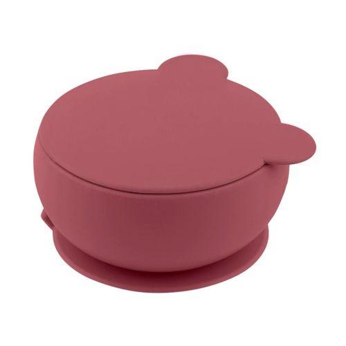 Eğitici Gelişim  Blw I Silikon Beslenme Seti 3'Lü (Kaseli) Velvet Rose