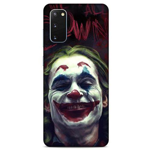 Samsung Galaxy S20 Uyumlu Kılıf Joker (16) Kalın Kılıf Siyah Kırmızı