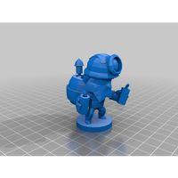 Dynamike Brawl Stars 3D Baskı (Bu ürün Sadece Plastik parçadır - Almadan Önce Soru Sorabilirsiniz)