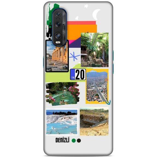 Lopard Oppo Find X2 Uyumlu Kılıf Şehirli ※ (20) Denizli Koruyucu Kılıf