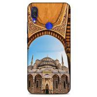 Xiaomi Redmi Note 7 Pro Kılıf Dünya Mimarisi (13) Silikon Kap Sultanahmet Camii