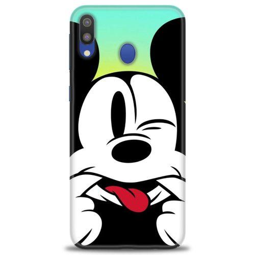 Samsung Galaxy A10S Kılıf HD Baskılı Kılıf - Disneyy + Tam Ekran Koruyucu
