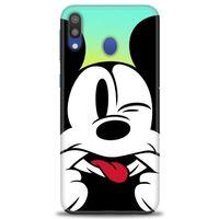 Samsung Galaxy A10S Kılıf HD Baskılı Kılıf - Disneyy + Tam Ekran Koruyucu