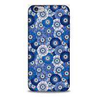 Apple Iphone 6 Uyumlu Kılıf Mavi Delisi (37) Silicone Cover Daireler