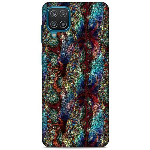 Lopard Samsung Galaxy A12 Uyumlu Kılıf Taşlı (43) Thin Fit Kılıf